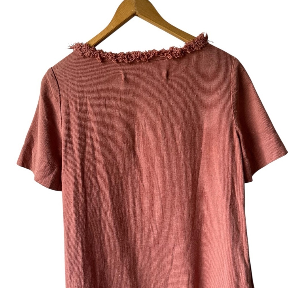 Raquel Allegra Frayed Neckline Dress - Picture 4 of 6